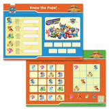 Nickelodeon Paw Patrol – Mighty Pups Super Paws: Fun Learning Set Includes Wipe & Clean Mats, Coloring Sheets, Stickers, Crayons, Certificate & Pen | Ages 3–6 | 4 Hours of Heroic Learning & Play - Retail Maharaj