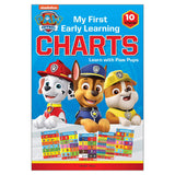 Paw Patrol - My First Early Learning Charts : Learn With Paw Pups (10 Charts - Alphabet, Animals, Birds, Colors, Fruits, Numbers, Opposites, Shapes, Transport, Vegetables) - Retail Maharaj