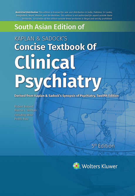 Kaplan & Sadock's Concise Textbook of Clinical Psychiatry, 5th South Asian ed - Retail Maharaj
