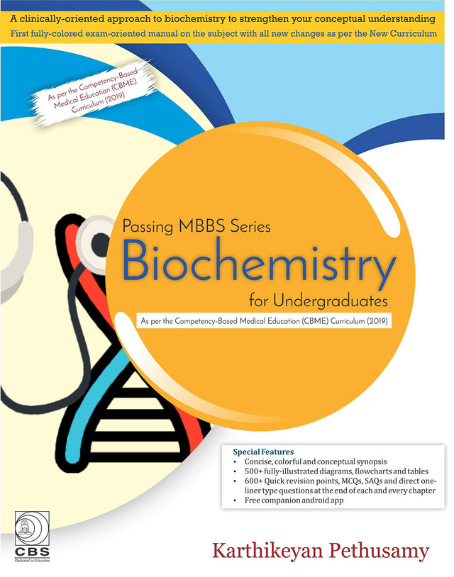 PASSING MBBS SERIES BIOCHEMISTRY FOR UNDERGRADUATES (PB 2020) - Retail Maharaj