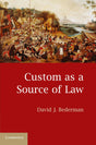Custom as a Source of Law - Retail Maharaj