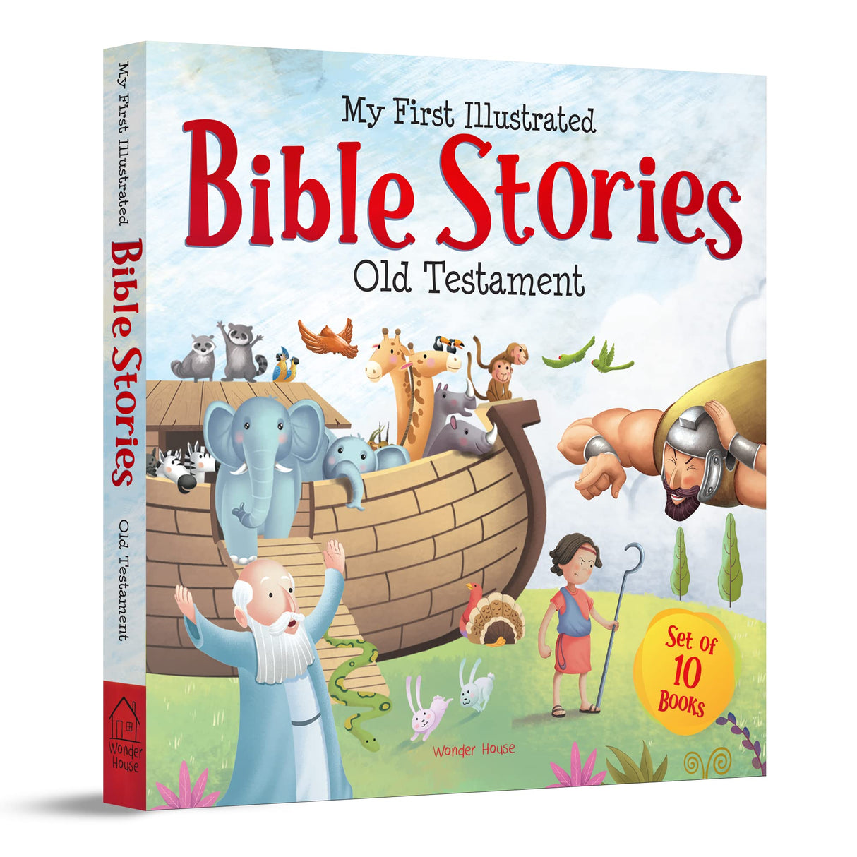 My First Illustrated Bible Stories Old Testament (Boxed Set of 10 Books) - Retail Maharaj