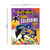 Batman Copy Colouring and Activity Books Pack with Stickers for Kids Ages 2-8 – Set of 5 Fun Superhero Books with Colouring, Puzzles, Creative Activities & Hand-Eye Coordination Exercises - Retail Maharaj