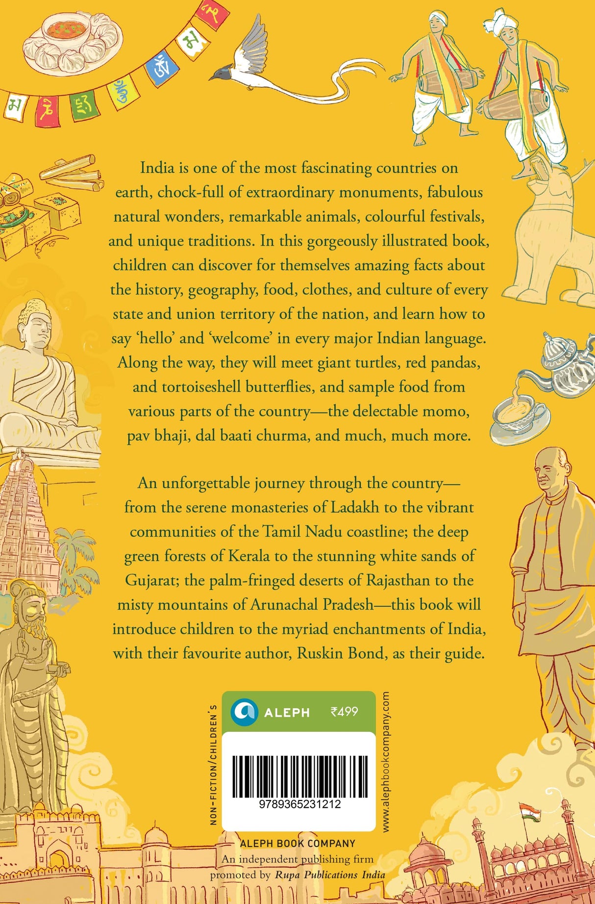 AROUND INDIA WITH RUSKIN UNCLE : A Child’s Guide to the Country’s Wonders with Ruskin Bond - Retail Maharaj