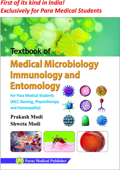 Textbook of Medical Microbiology, Immunology and Entomology (For Para Medical Students) - Retail Maharaj