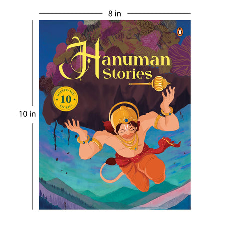 Hanuman Stories: 10 Illustrated Stories of Lord Hanuman for Children I Hindu Mythology | Indian Gods and Goddesses | Bedtime Storybook | Indian Folklore & Legends I Ages 5+ I [Select Learning - Retail Maharaj