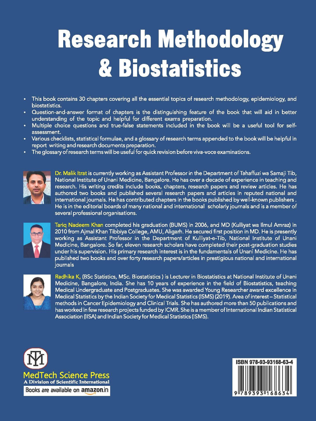 Research Methodology & Biostatistics - Retail Maharaj