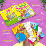 Let’s Colour the World of Princesses: Activity & Colouring Book for Kids Ages 3–9 | Perfect Gift for Drawing, Painting & Creativity | Premium Paper Quality - Retail Maharaj