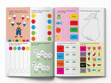 201 Brain Booster Activity Book - Fun Activities and Exercises For Children | Tracing & Pattern, Colors & Shapes, Maze | Ages 5 and up | 1.5 hours of fun time - Retail Maharaj