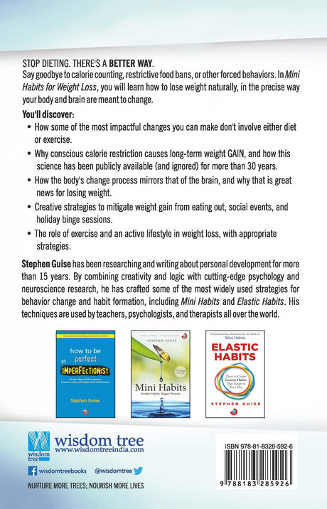 Mini Habits for Weight Loss: Stop Dieting, Form New Habits, Change Your Lifestyle Without Suffering. - Retail Maharaj