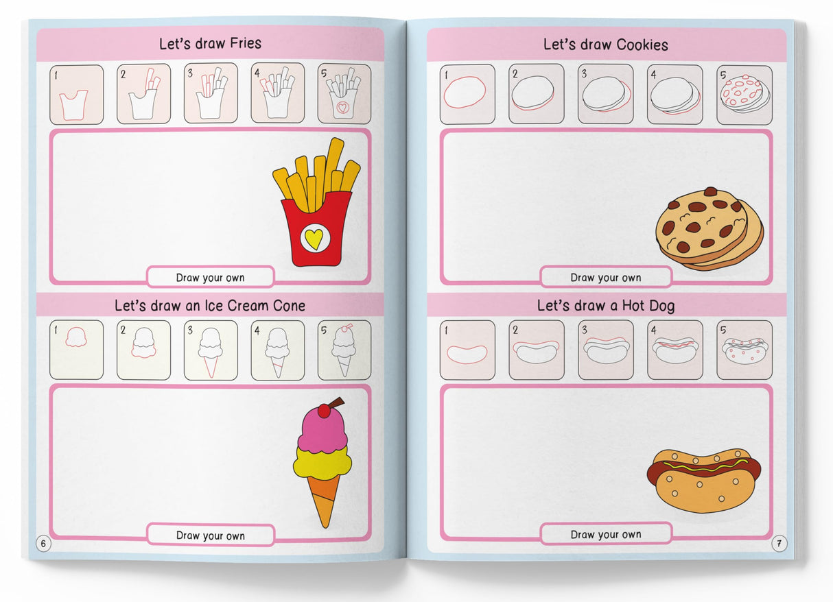 How to Draw: 101 Objects | Step-by-Step Drawing Activity Book for Kids | Ages 5+ | Build Creativity, Focus & Fine Motor Skills - Retail Maharaj