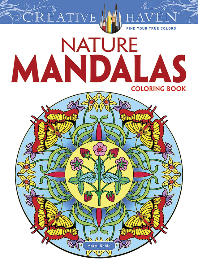 Noble - Nature Mandalas Coloring Book - Retail Maharaj