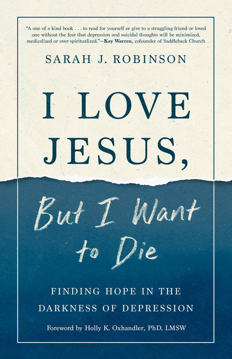 I Love Jesus, But I Want to Die: Finding Hope in the Darkness of Depression - Retail Maharaj