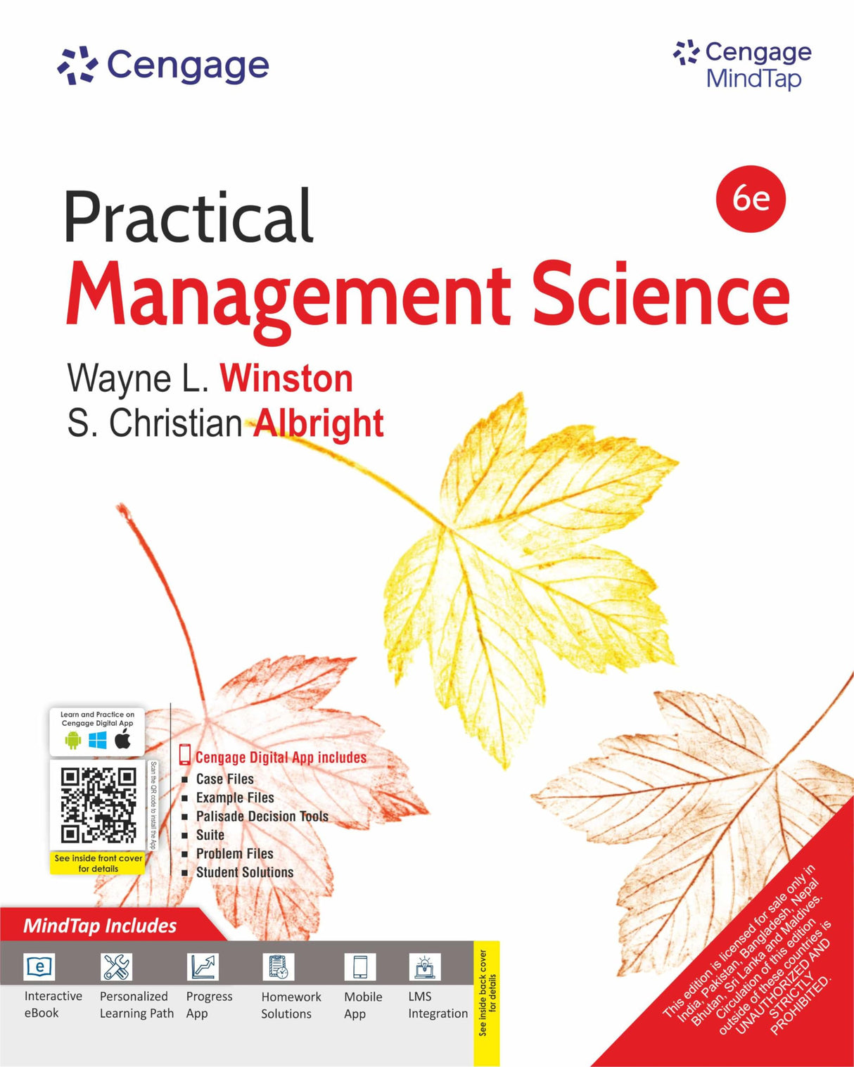 Practical Management Science with MindTap, 6th Edition - Retail Maharaj