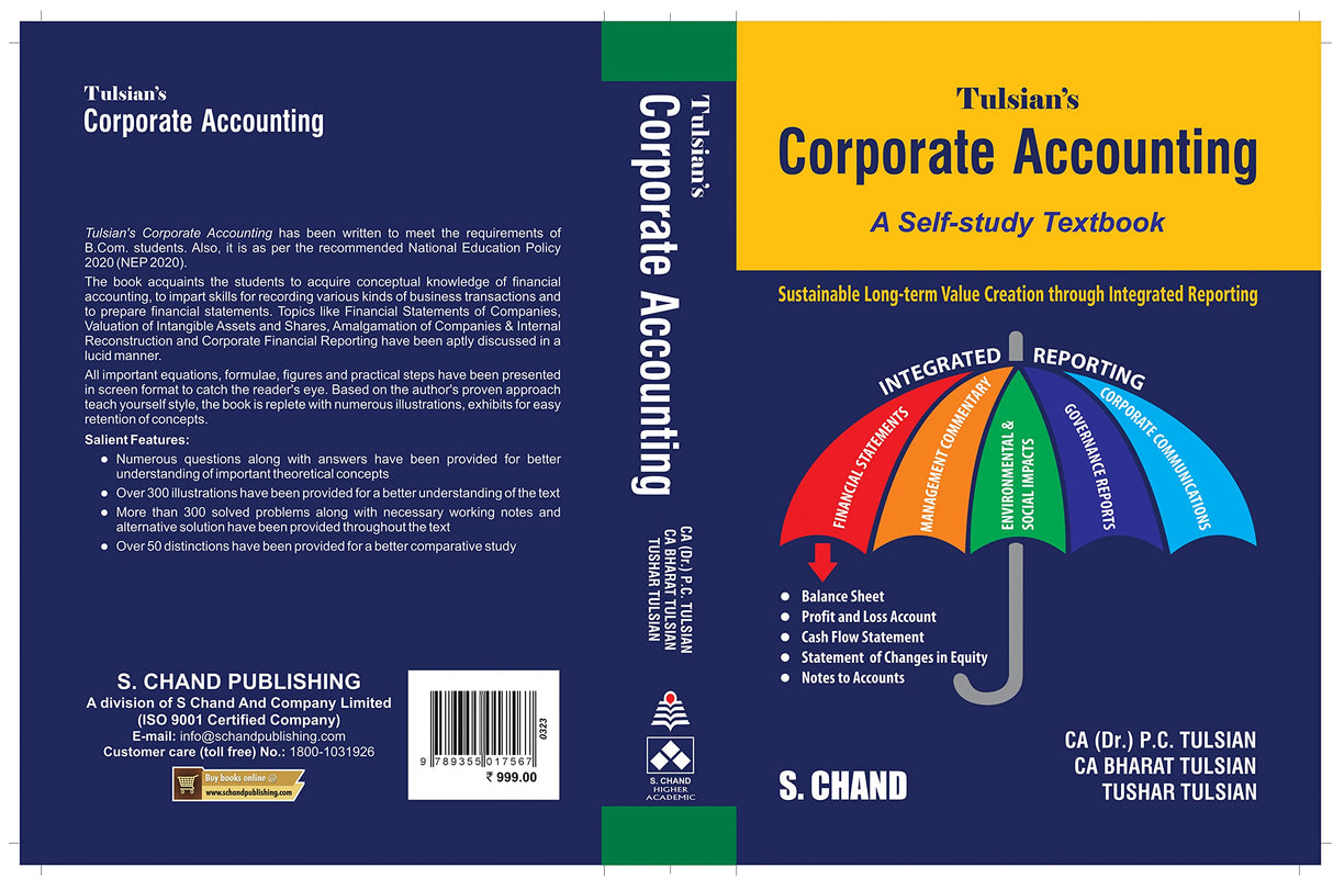 Tulsian'S Corporate Accounting - Retail Maharaj