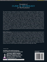 ESSENTIALS OF CLINICAL NEUROLOGY FOR THE PSYCHIATRIST - Retail Maharaj