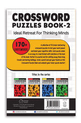 Crossword Puzzles Book 2: Ideal Retreat for Thinking Minds | Build Vocabulary & Critical Thinking | Ages 7–12 | 50+ Fun Brain Teasers for Kids - Retail Maharaj