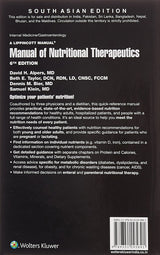 Manual of Nutritional Therapeutics, 6ed - Retail Maharaj
