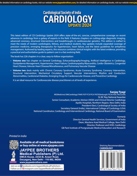 CSI CARDIOLOGY UPDATE 2024 (2 VOLS) - Retail Maharaj