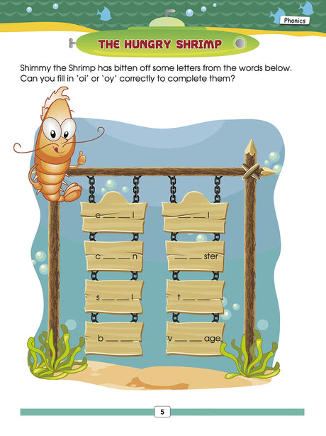 Activity Book: My Activity Book of English- Spelling, Reading, Writing, Grammer - Retail Maharaj