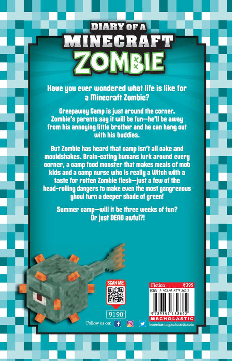 Diary of a Minecraft Zombie Book 6: Zombie Goes to Camp - Retail Maharaj