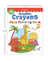 My Big Book of Creative Crayons : A Creative Crayon Copy Colouring Book - Retail Maharaj
