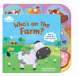 WHO'S ON THE FARM?: 1 (Touch-and-feel Tabbed Board Book) - Retail Maharaj