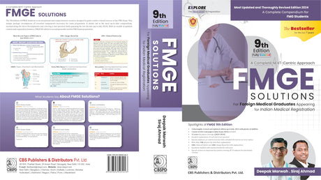 A Complete Next Centric Approach Fmge Solutions For Foreign Medical Graduates Appearing For Indian Medical Registration 9Ed (Pb 2025) - Retail Maharaj