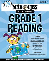 Mad Libs Workbook: Grade 1 Reading: World's Greatest Word Game (Mad Libs Workbooks) - Retail Maharaj