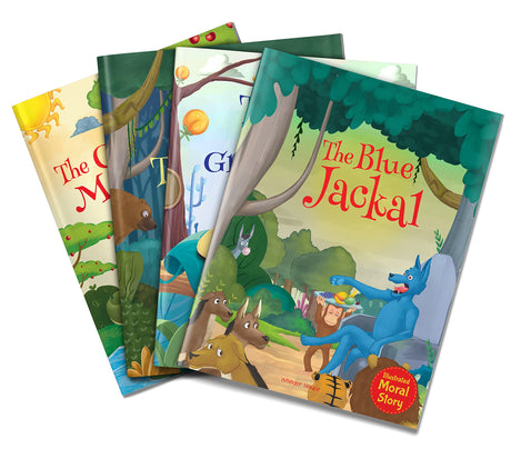 The Blue Jackal - Illustrated Moral Story for Children - Retail Maharaj