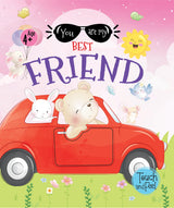 Booktopus Touch and Feel Board Book - You Are My Best Friend Sensory Book for Toddlers - Textured Baby Books for 4+ Years - Interactive Lear - Retail Maharaj