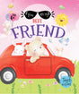 Booktopus Touch and Feel Board Book - You Are My Best Friend Sensory Book for Toddlers - Textured Baby Books for 4+ Years - Interactive Lear - Retail Maharaj