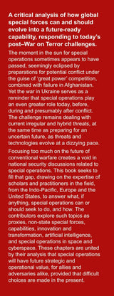 Into The Void: Special Operations Forces: After The War on Terror - Retail Maharaj