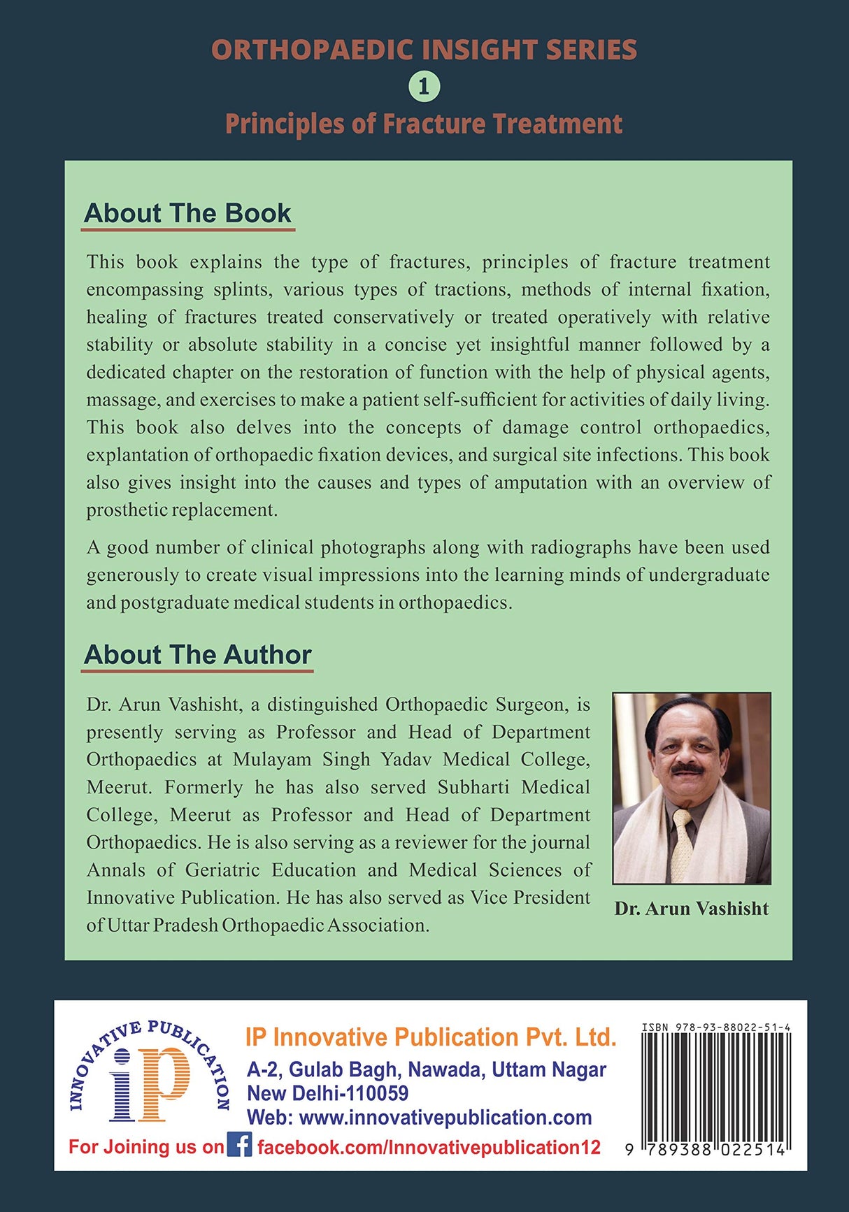 Orthopaedic Insight Series 1 : Principles of Fracture Treatment - Retail Maharaj