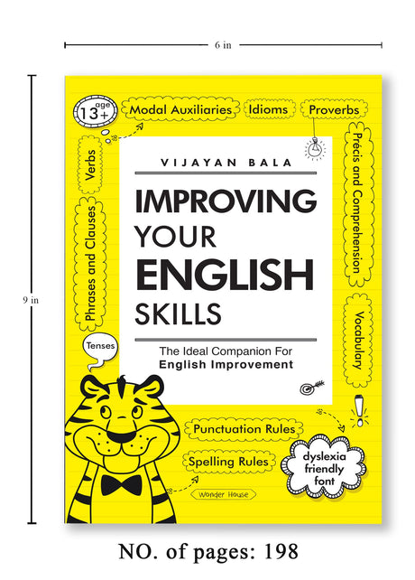 Improving Your English Skills: The Ideal Companion for Mastering English | By Vijayan Bala | Build Grammar, Vocabulary & Confidence I Age 13+ - Retail Maharaj