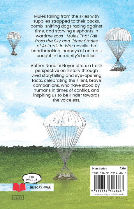 Mules That Fall From The Sky And Other Stories Of Animals In War - Retail Maharaj