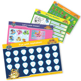 Nickelodeon Paw Patrol – Mighty Pups Super Paws: Fun Learning Set Includes Wipe & Clean Mats, Coloring Sheets, Stickers, Crayons, Certificate & Pen | Ages 3–6 | 4 Hours of Heroic Learning & Play - Retail Maharaj