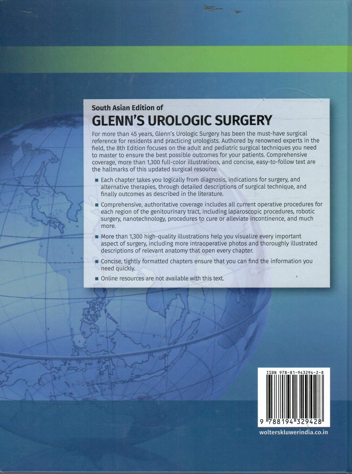 Glenn's Urologic Surgery, 8th South Asian ed - Retail Maharaj
