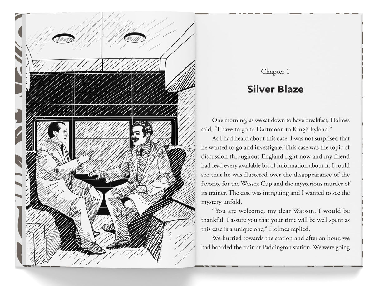 The Memoirs of Sherlock Holmes : Illustrated Abridged Children Classic English Novel with Review Questions (Hardback): Abridged and Illustrated (Illustrated Classics) - Retail Maharaj