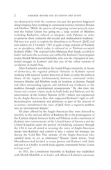 Kashmir: Before the Accession and After - Retail Maharaj