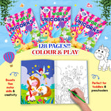 Let’s Colour the World of Unicorns: Activity & Colouring Book for Kids Ages 3–9 | Perfect Gift for Drawing, Painting & Creativity | Premium Paper Quality - Retail Maharaj