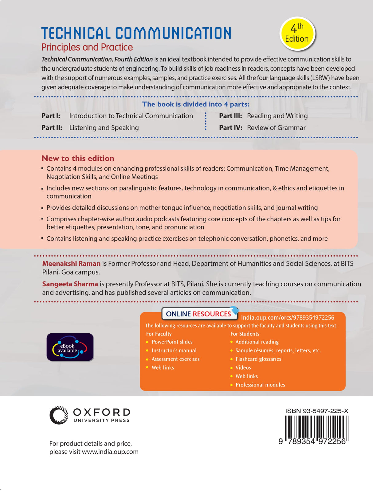 TECHNICAL COMMUNICATION, 4TH EDITION - Retail Maharaj