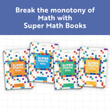 Little Hands Big Hearts Super Math Book for Kids (Ages 6 & Above) | Addition Subtraction Practice Book | Colouring Book | Activity Book | Birthday Return Gift for Kids 6-12 | Brain Games for Kids 9-12 - Retail Maharaj