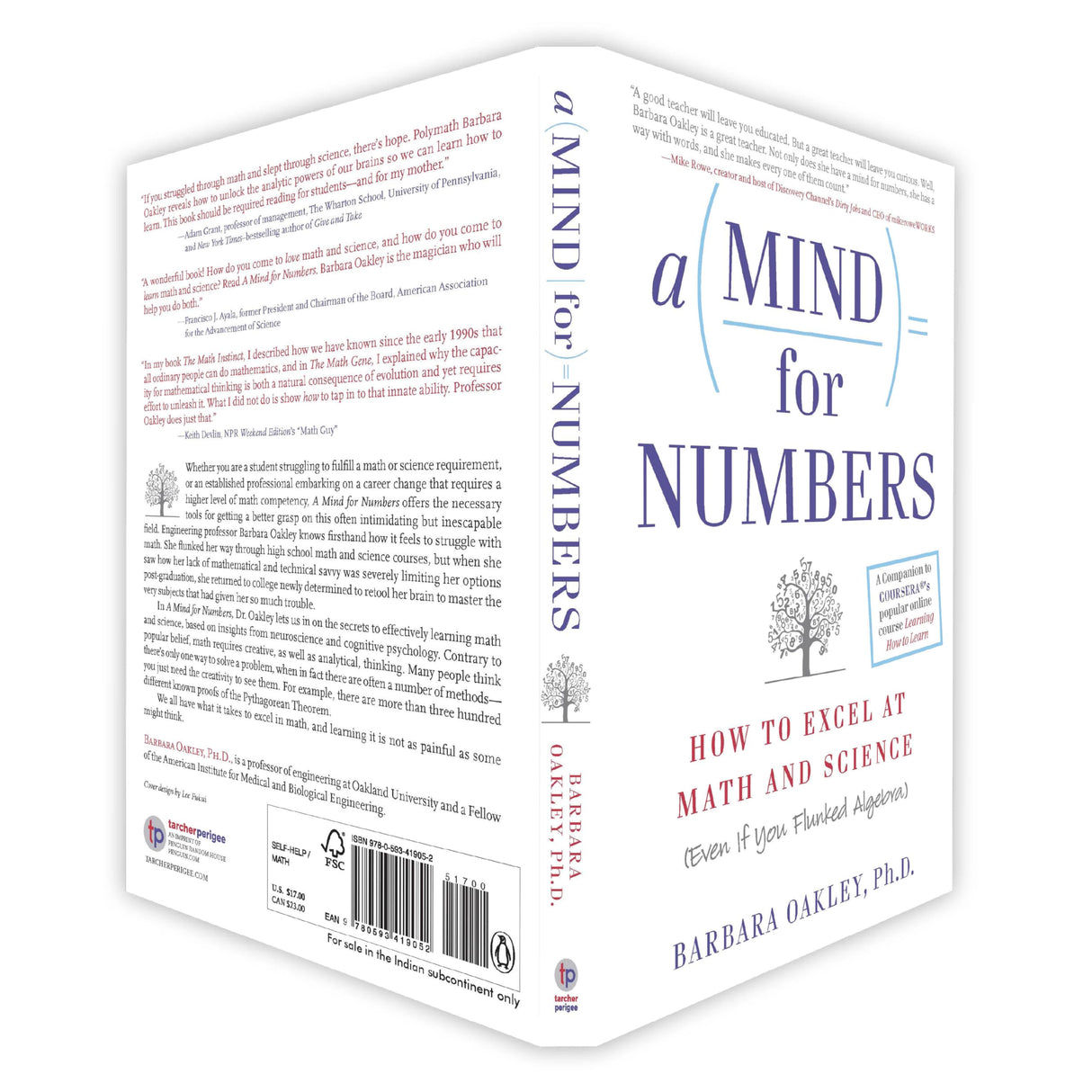 A Mind for Numbers: How to Excel at Math and Science (Even If You Flunked Algebra) | The companion book to COURSERA's wildly popular massive open online course "Learning How to Learn" - Retail Maharaj