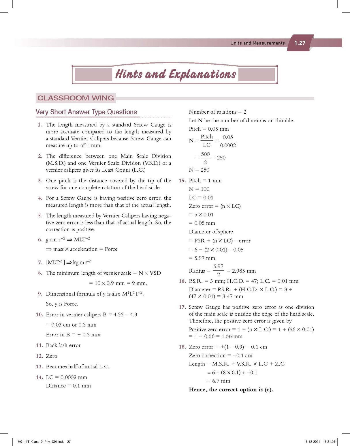 Pearson IIT Foundation' 25 Physics Class 10 | For JEE, NTSE & Olympiad Exams |As per CBSE, ICSE & State Curriculums | Includes JEE Practice Questions | Free acess to 9 Online Assessments, 43 Video Solutions & Interactive Tests via Pearson MyInsights & eli - Retail Maharaj