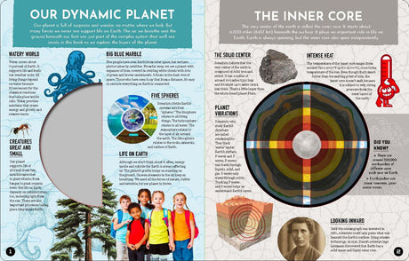 Inside Out Earth: Look Inside Our Amazing Planet - Retail Maharaj