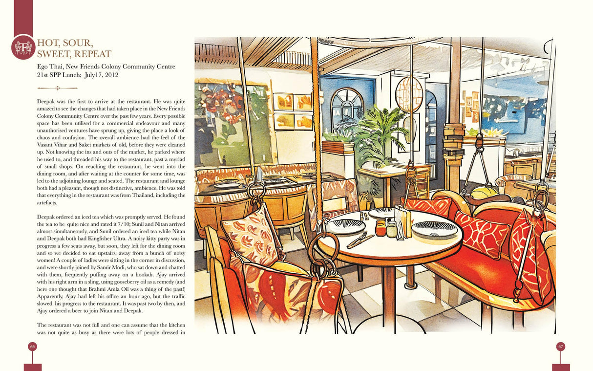 Table For Four: Delhi's Dining Legacy (English) - Retail Maharaj