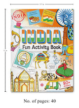 India: Fun Activity Book for Children | Explore Culture, Monuments, Festivals & Maps | Ages 5–10 | 3+ Hours of Interactive Learning and Discovery - Retail Maharaj