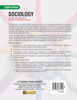 Sociology (8th Edition) : Principles of Sociology with an Introduction to Sociological Thought | Also Useful for UPSC, State PSCs, NET, SLET Exams 2025 | Law, Hotel Management, B.Ed and MBA Courses - Retail Maharaj