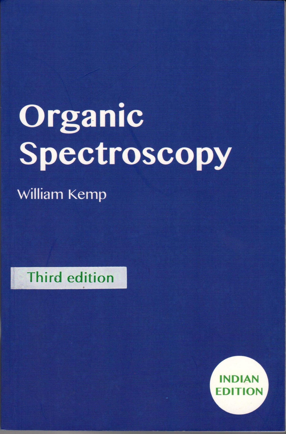 Organic Spectroscopy - Retail Maharaj